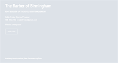 Desktop Screenshot of barberofbirmingham.com